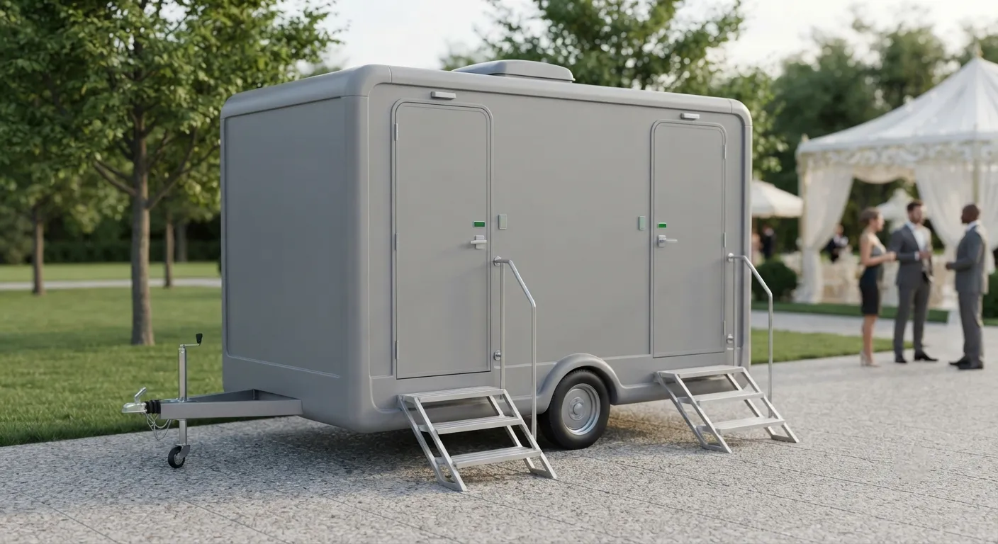 2 Stall Restroom Trailer in South Bend, IN