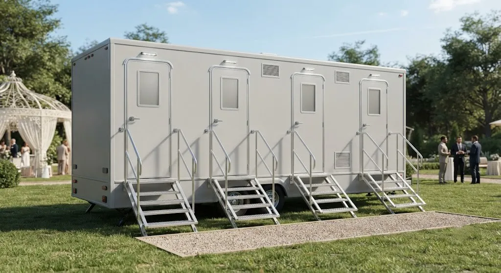 4 Stall Restroom Trailer in South Bend, IN