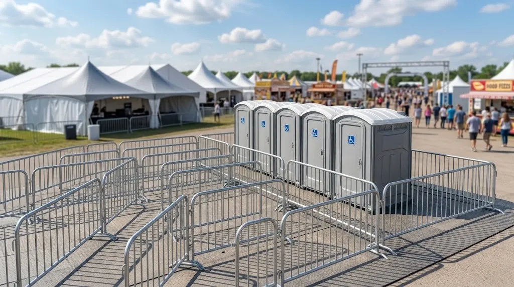 Crowd Control Barrier Rental in South Bend, IN