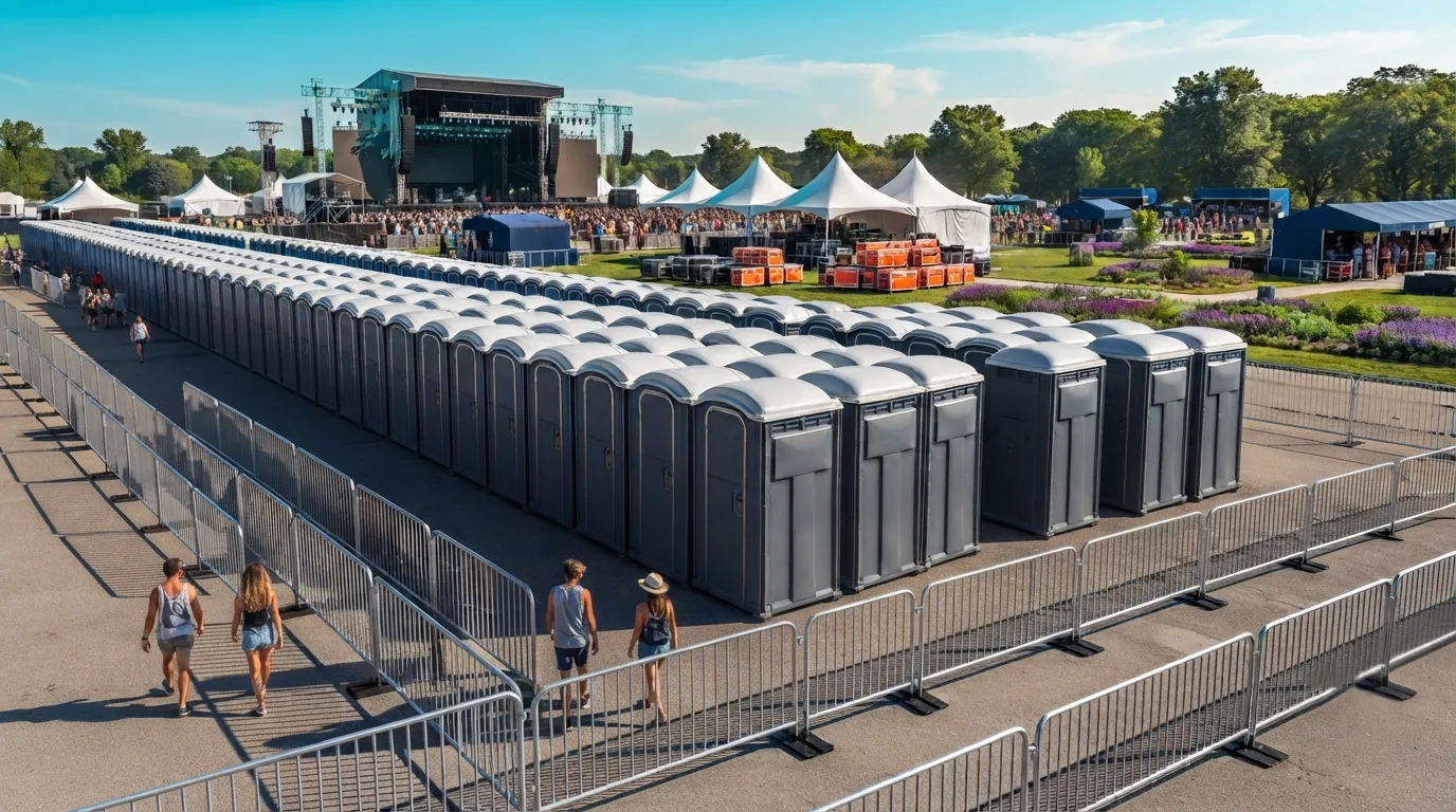 Festival Restroom Rental in South Bend, IN